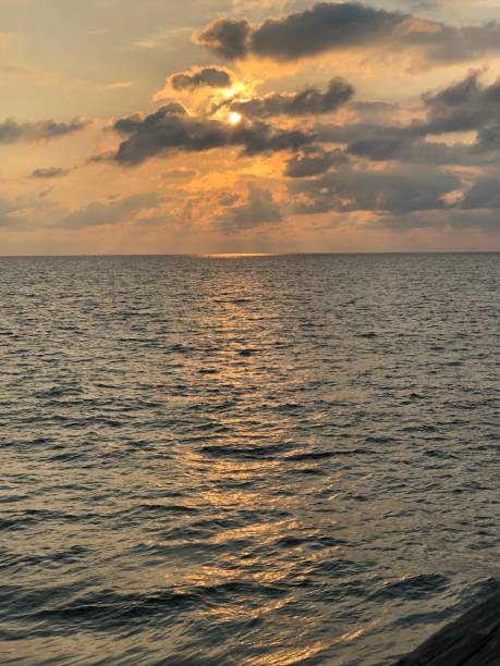 istock Sunrise on the Water 1357469279