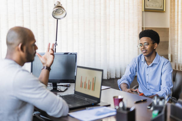 istock Job interview at the company 1357470123
