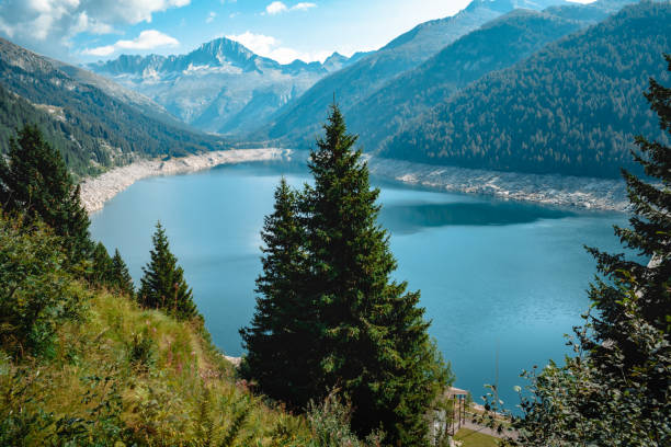istock fantastic view on val di fumo and daone lake 1357471030