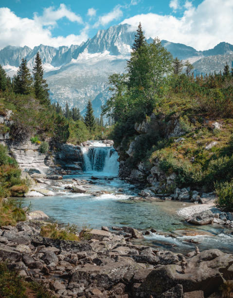 istock fantastic view on val di fumo and daone lake 1357473889