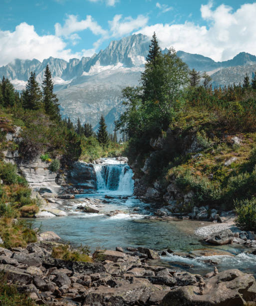 istock fantastic view on val di fumo and daone lake 1357474367