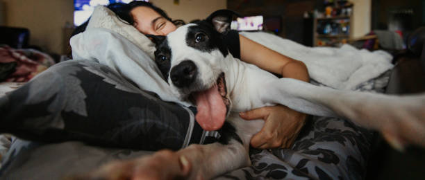 Woman with dog