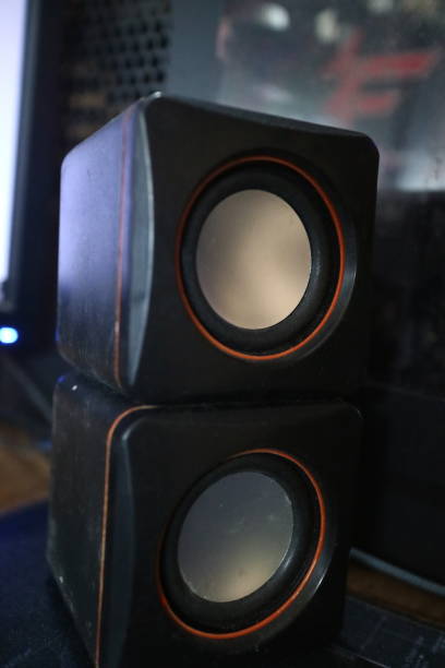 istock two small black speakers for laptop or personal computer photo 1357484694