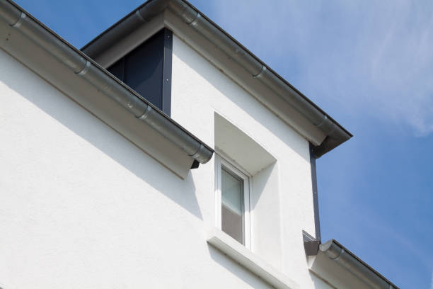 istock Dormer of white colored house 1357485529