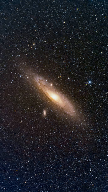 andromeda galaxy - ring galaxy imagens e fotografias de stock