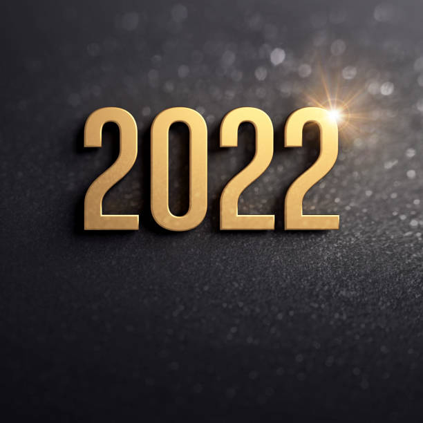 istock New Year 2022 greeting card 1357495419