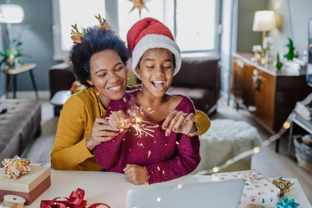 istock Enjoying the Christmas holidays at home 1357509745