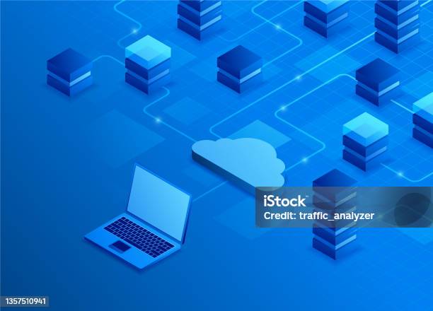Database Form Backgrounds Database Isometric Background Stock Illustration - Download Image Now ...