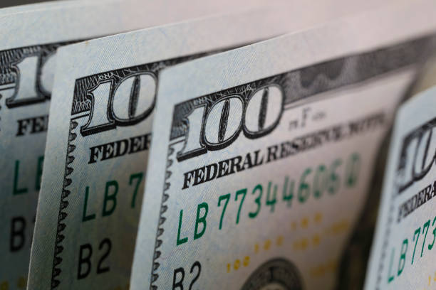 American paper money stock photo