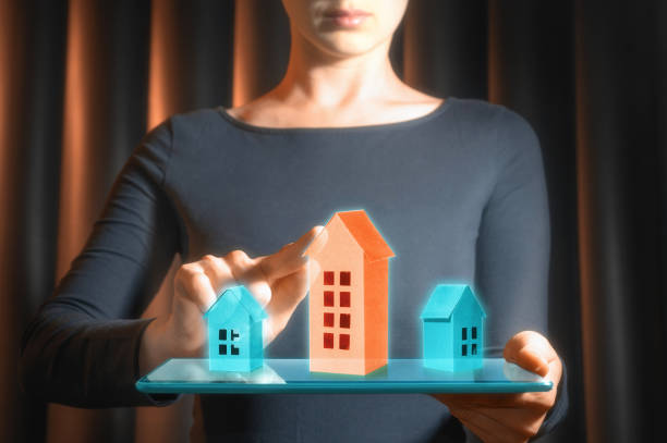 istock Online selection of real estate. 1357517644