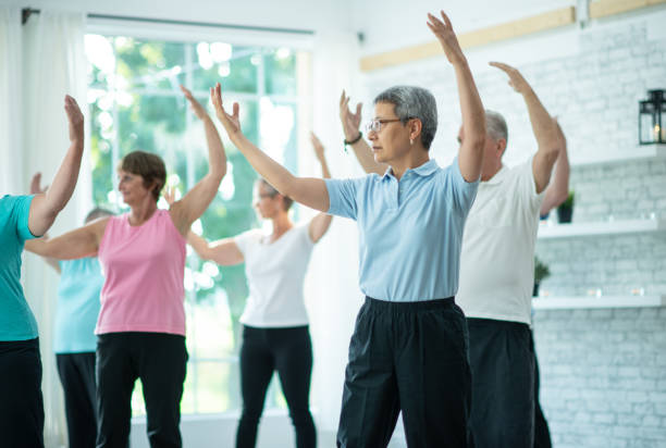 istock Seniors Indoor Tai Chi Class 1357522024