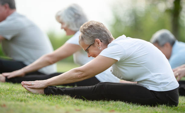 istock Stretching Outdoors 1357522058