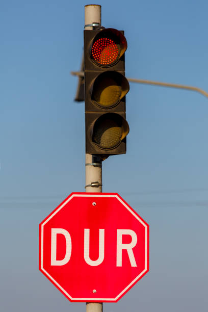 istock Turkey traffic signs and traffic light 1357523586