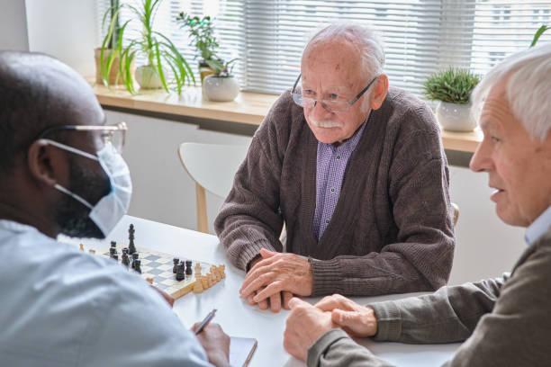 istock Elderly man talking to the doctor 1357525999
