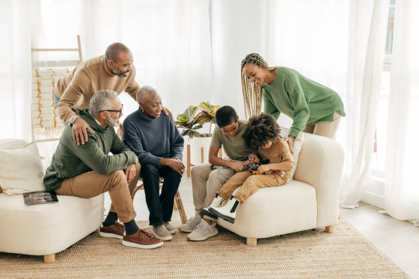 istock Three generation family spending time on weekend together 1357534393