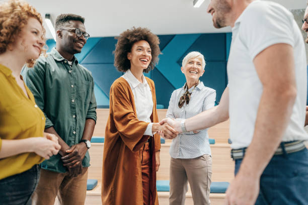 istock Handshake for the new agreement 1357534923