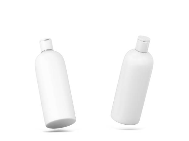istock Cosmetics packaging - shampoo or gel bottle 1357535283