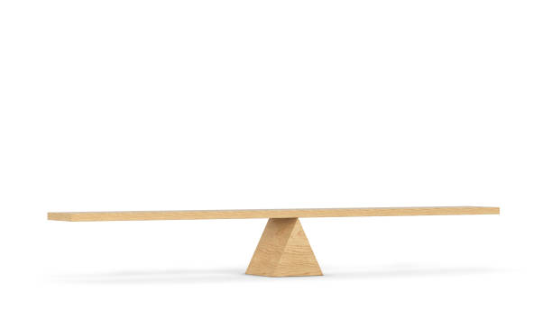 istock Simple seesaw, balance concept 1357535294