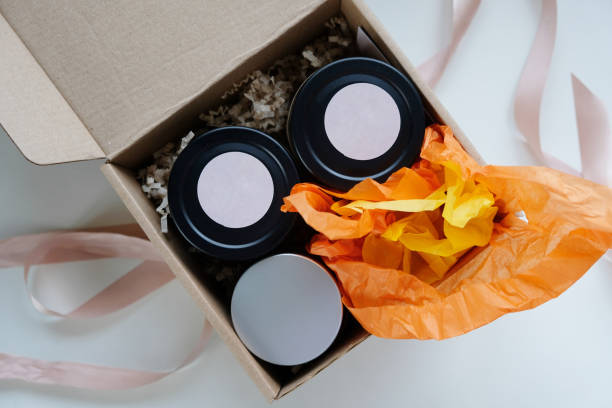 istock Natural organic body mousse, based on oils. Organic cosmetics concept 1357536344