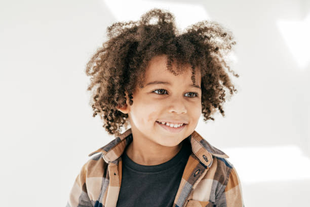 istock Adorable and smiling boy 1357540142