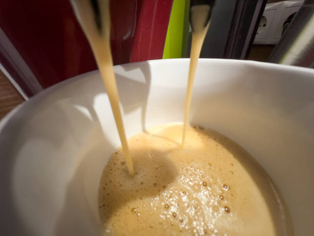 istock Close-up of coffee in preparation. 1357542821