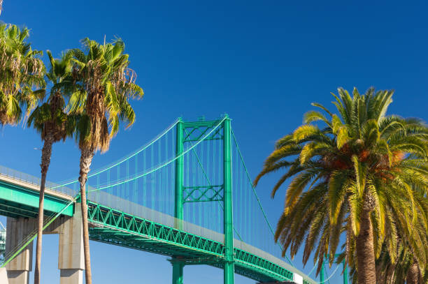 istock Vincent Thomas bridge in California 1357542832