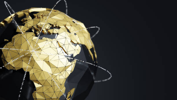 istock Abstract concept image of planet Earth 1357543852