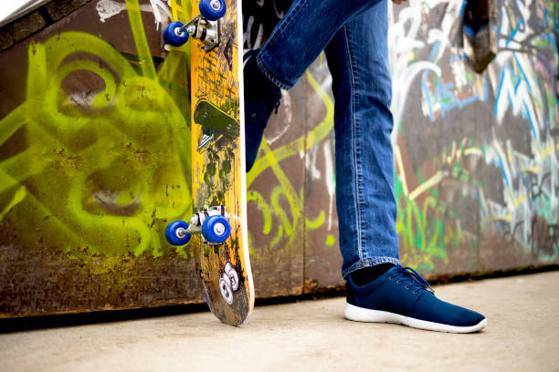 istock Young guy in a skate park stock photo 1357544183