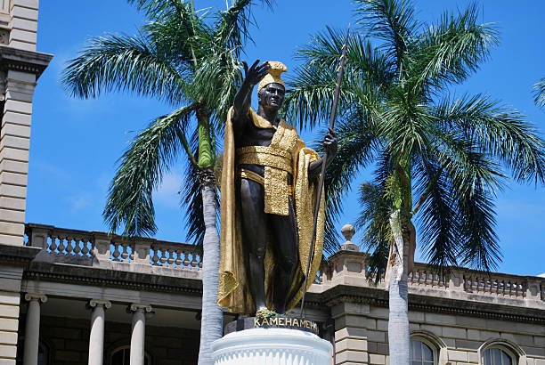istock Statue of King Kamehameha 135755575