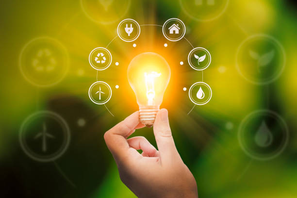 istock Sustainability, energy efficiency, energy crisis 1357555925
