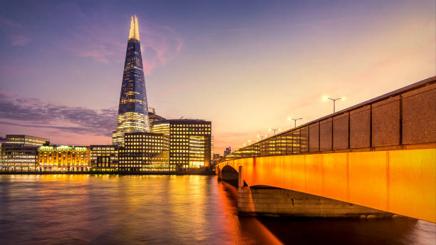 bridge london and shard