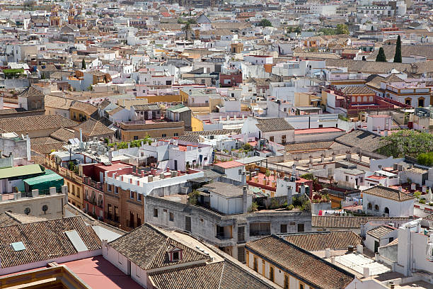 istock Seville Cityscape 135756252