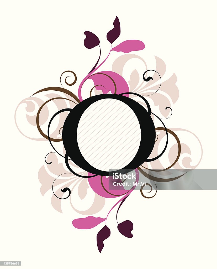 Floral abstract Floral abstract with design elements Abstract stock vector