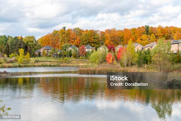 Vellore Village And Kortright Centre For Conservation At Pine Village Dr Woodbridge Vaughan Canada Stock Photo - Download Image Now