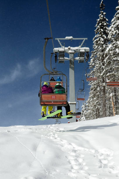 istock People on ski lift in winter ski resort 1357573405
