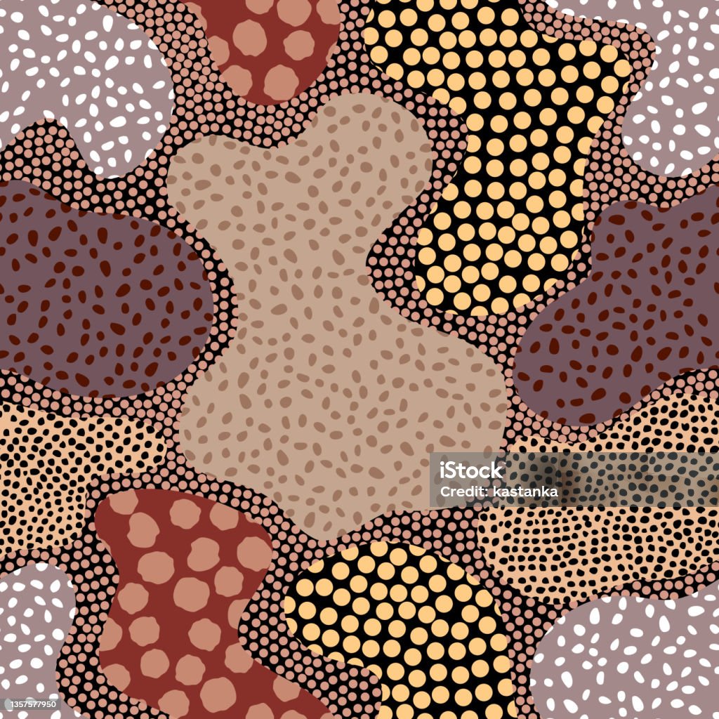 Worktribe Pattern Tribal Style Patchwork Pattern Vector Image Stock Illustration ...