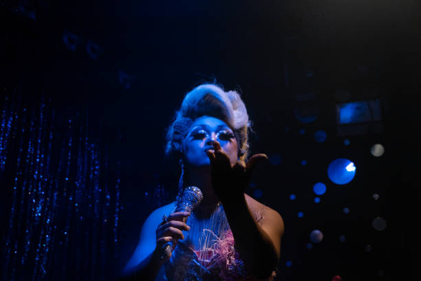 Thai Drag Queen Performance in Bangkok, Thailand