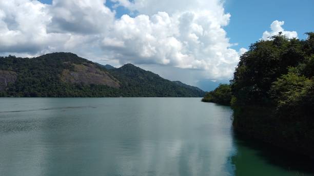 istock Parappar dam reservoir, Kallada irrigation project, Kollam district, Kerala 1357588791