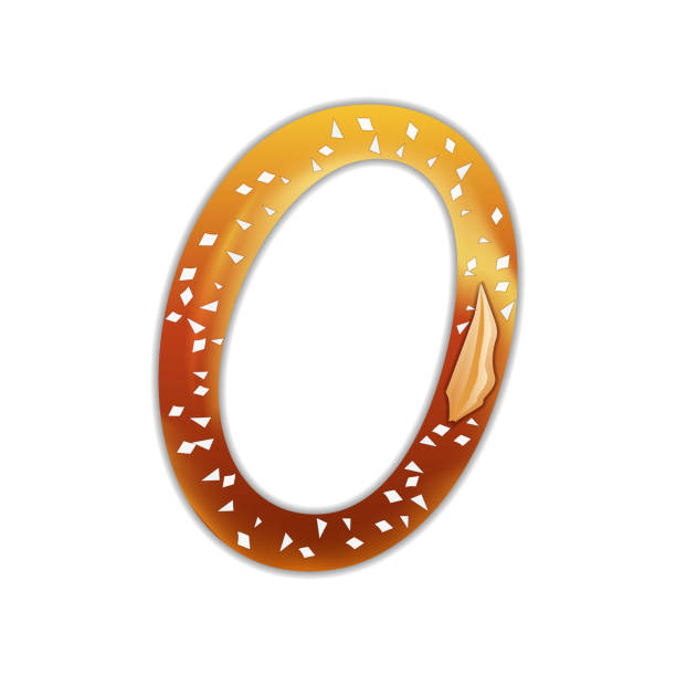istock letter o in the form of a pretzel 1357595329
