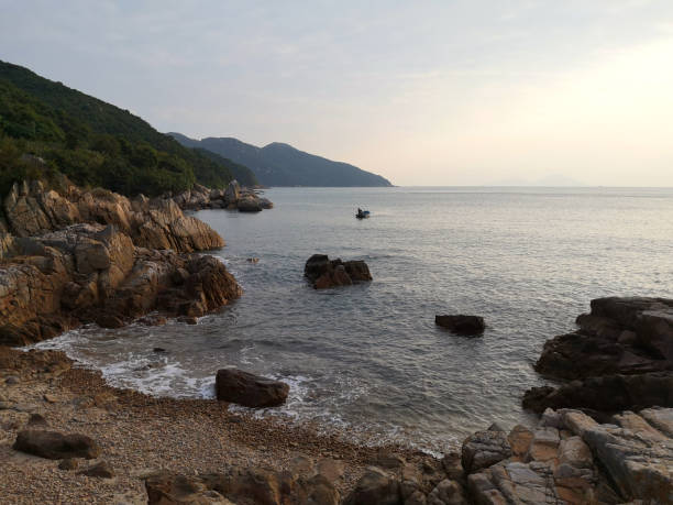 로소싱베이, 라마 섬, 홍콩 - lamma island 뉴스 사진 이미지