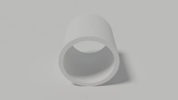 istock Short Tube in White Studio From Above Straight On 1357598056