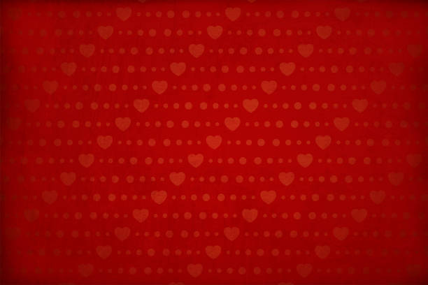 темно-красный или бордовый цвет по всему сердечку и фону в горошек с дизайном рядов сердца, за которым следуют точки с легким гранжем и текс� - christmas card christmas parchment red stock illustrations