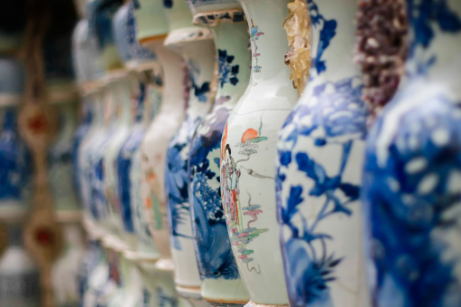 Lots of Chinese porcelain, blue and white porcelain, Chinese porcelain culture, ancient porcelain A lot of Chinese porcelain, blue and white porcelain, Chinese porcelain culture, ancient porcelain