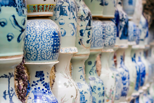 Lots of Chinese porcelain, blue and white porcelain, Chinese porcelain culture, ancient porcelain A lot of Chinese porcelain, blue and white porcelain, Chinese porcelain culture, ancient porcelain