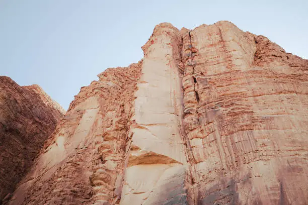 Portraying majestic Wadi rum desert.