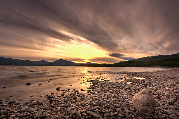 Coucher de soleil à Loch Lomond - Photo