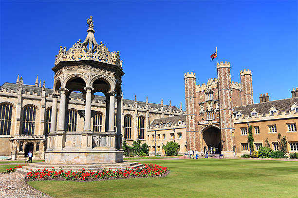Landscape view of Trinity College Trinity College cambridge england stock pictures, royalty-free photos & images