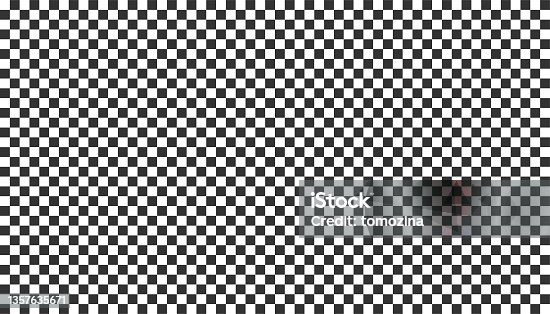 istock Chess background. Checkered seamless pattern for taxi 1357635671