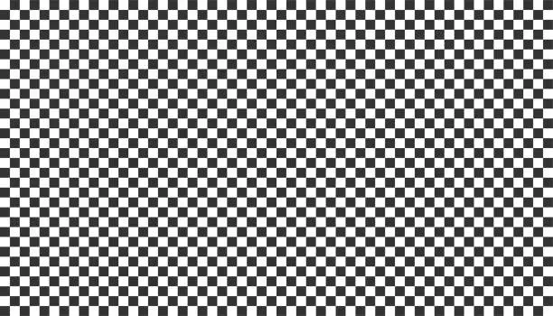 Vector illustration of Chess background. Checkered seamless pattern for taxi