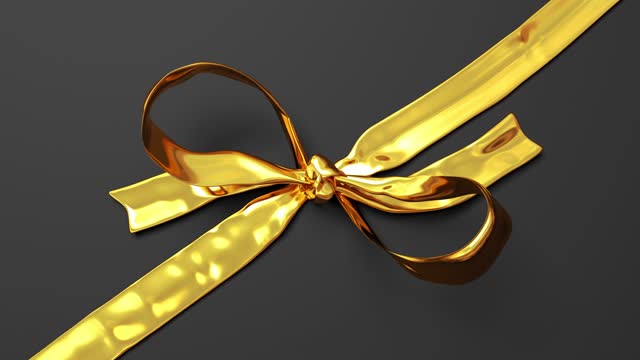 The ribbon is tied beautifully into a bow. Different color versions and a transparency channel is included.